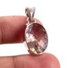 Natūralus ametrino brangakmenis 925 prabos sidabro papuošalas pakabukas 1,1'' w6N38
