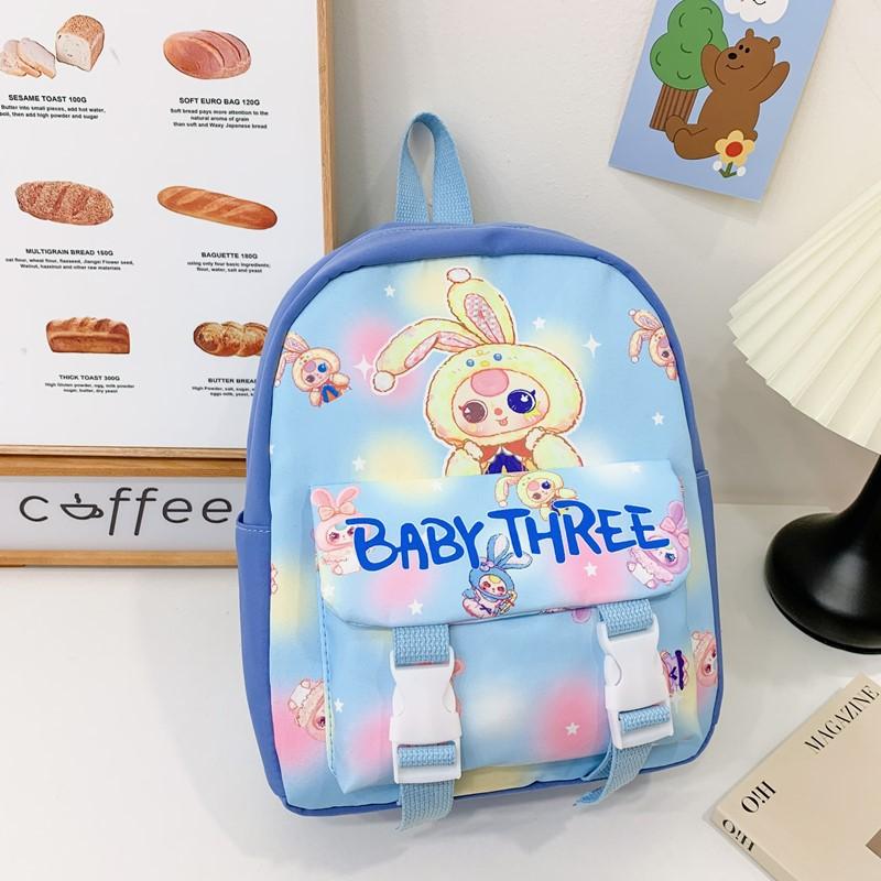 School Bag New Love Foreign Cartoon Backpack Boys and Girls Lightweight Versatile Children's Bag