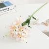 Lily Bouquet Not Fade Non-Withering Easy Care No Watering Aesthetic Decorative Soft Rubber 10 Head Simulation  Small Lilies Wedding Decor