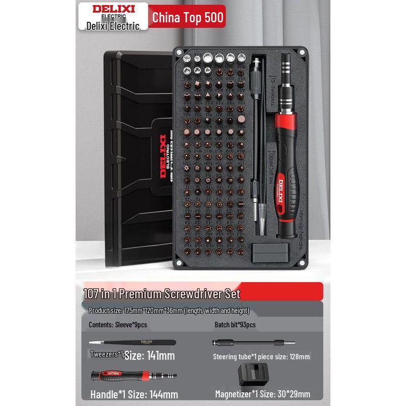 Delixi Phillips Torx Mini Screwdriver Set for Mobile Phone Repair