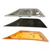 LED Side Marker Lights Smoked Lens Sequential Turn Signal for 2016-2021 FC1 Bumper Reflector