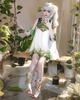 Nahida Cosplay Grass Genshin Impact Cosplay Costume for School and Stage Wear Wig Size [Excellent Quality] Wig, God, Costume, Adult, Festivals,