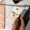 1/3Pcs Jewelry Storage Bag Earring Organizer Solid Color Mini Size Portable Foldable Travel Jewelry Organizer Case with Buckle