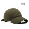 Washed Curved Brim Cotton Cap Solid Color Cotton Light Board Sun Protection Sunshade Baseball Cap