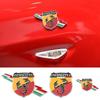 3D Metal Car Badge Sticker Logo Emblem Tuning Accessories For Fiat ABARTH 124 125 130 131 500 595 Esseesse 695 Punto Scorpion