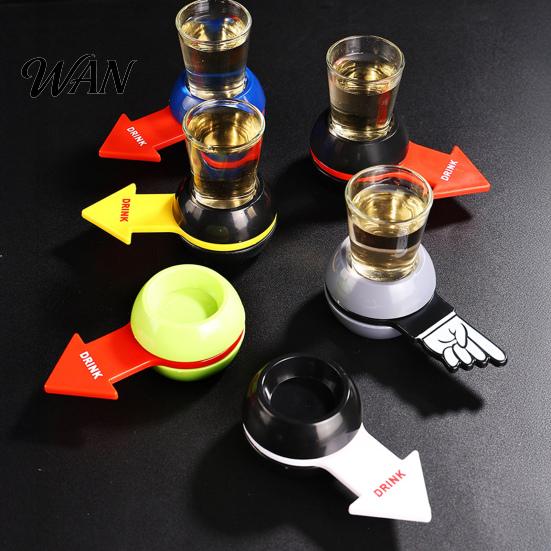 Housewarming Party Game Penalty Spin Wheel Drinking Toy, Fun Adults Pointer Rotating Bachelor for Bar, KTV, Family Night, Parties, Picnics,