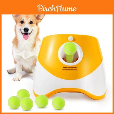 Pet Automatic Ball Launcher With Light Control For Outdoor Dog Play And Exercise