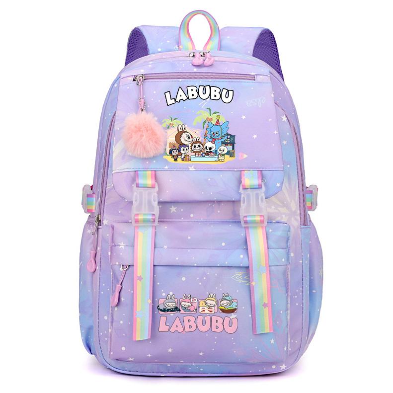 Niedlicher bedruckter Rucksack Teenger Student Kind Mädchen Junge Schultasche Buchtasche Damen Große Kapazität Wasserdichte Schultasche Reisetasche