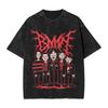 Short Sleeve Crew Neck Y2K Men's T-Shirt, New Tops & Tees, Men's T-Shirt, ROCK Band Bring Me The Horizon Fan T-Shirt