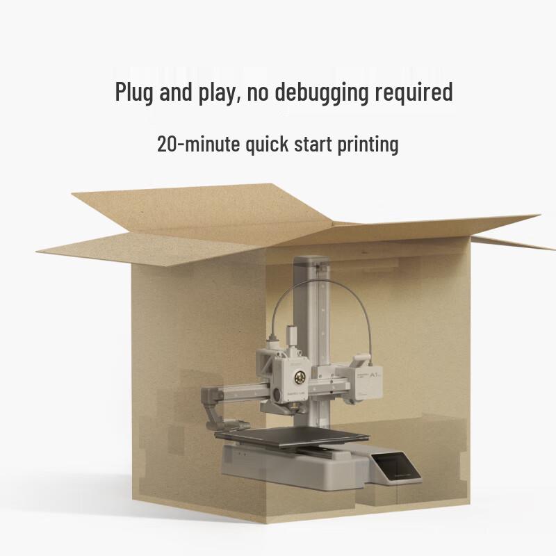 Bambu Lab A1 mini Multi-Color 3D Printer CN plug (adapter included)