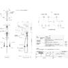 TOTO Kitchen Faucet TKS05305JA Silver
