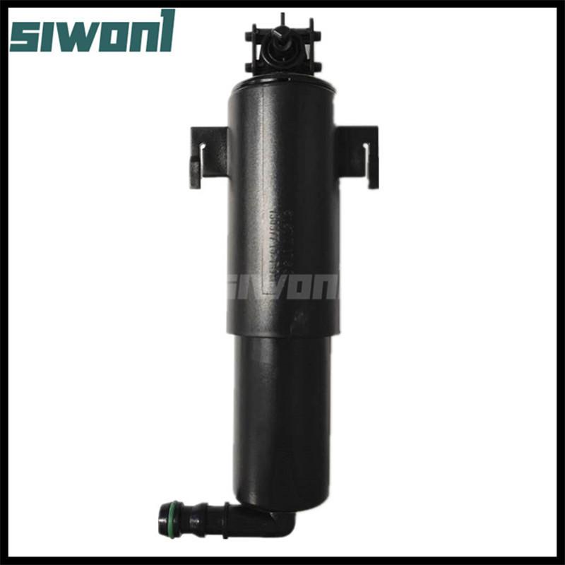 1/2pcs Headlight Washer Nozzle Jet Sprayer Black For BMW 3 Series E90 E91 E92 E93 61677179311