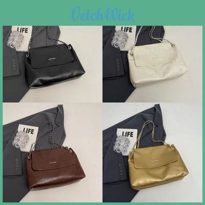 Chic Retro Large Capacity Tote Bag For Women 2024 Fashionable Casual Stylish Daily Shoulder Bag