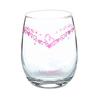 Sears Color Changing Glass Tumbler Birthstone Color Crystal July Ruby Teddy Bear Plush Pink Teddy [Sears] sh84-0001-tdt-01-p-07