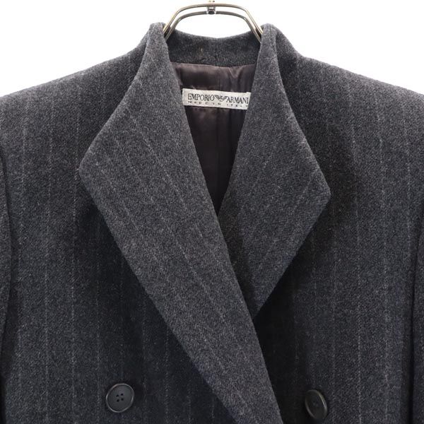 Emporio Armani Made in Italy Cashmere Blend coat 38 gray Women Used