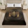 Coperta in Flanella con Stampa Rammstein Morbida Leggera Coperta Plaid in Peluche per Letto Divano Uso Domestico