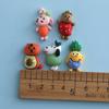 Cute Cartoon Fruit & Animal Resin Keychain, Hair Clip, Phone Case & Water Bottle Accessories