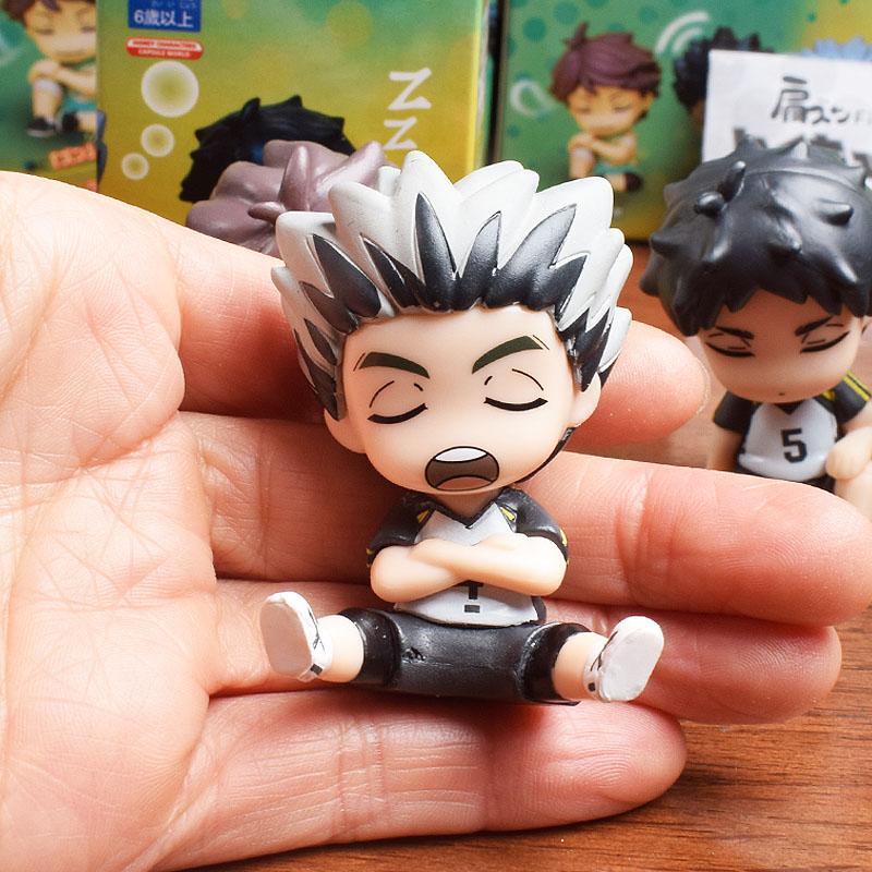

Big Eye Design Haikyu!! Figure Hinata Kageyama Bokuto Prize Figure Kit Adorable Animation Miniature Figure Action Figure Miniature Playthings