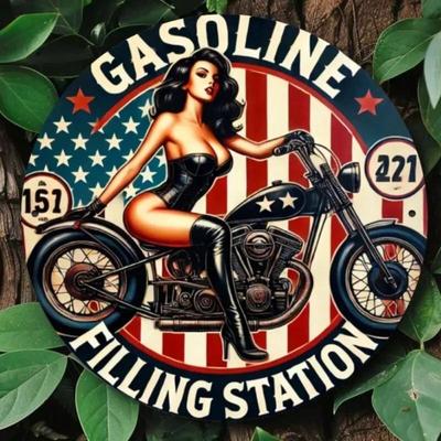 Metal Tin Sign Vintage Garage Decor Retro Wall Art Weatherproof
