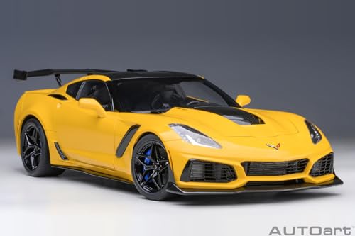 AUTOart 1/18 Scale Chevrolet Corvette (C7) ZR1 Yellow Finished Product