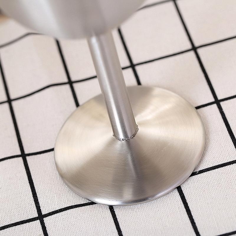 Stainless Steel High Stem 10oz Double Wall Champagne and Cocktail Glass