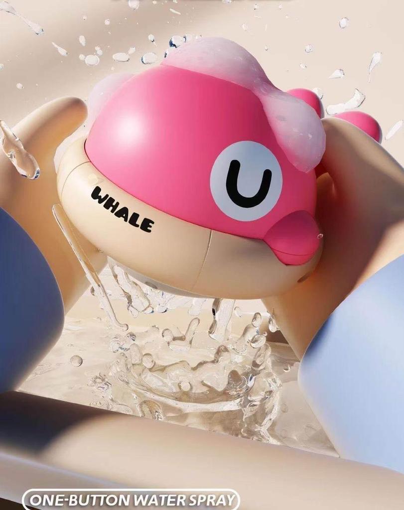 Whale Bath Toys: Light-Up Water Spray Fun for Kids