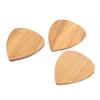 3PCS Acoustic Guitar Pick Replacement Non Slip Guitar Wooden Picks Musical Instrument Parts