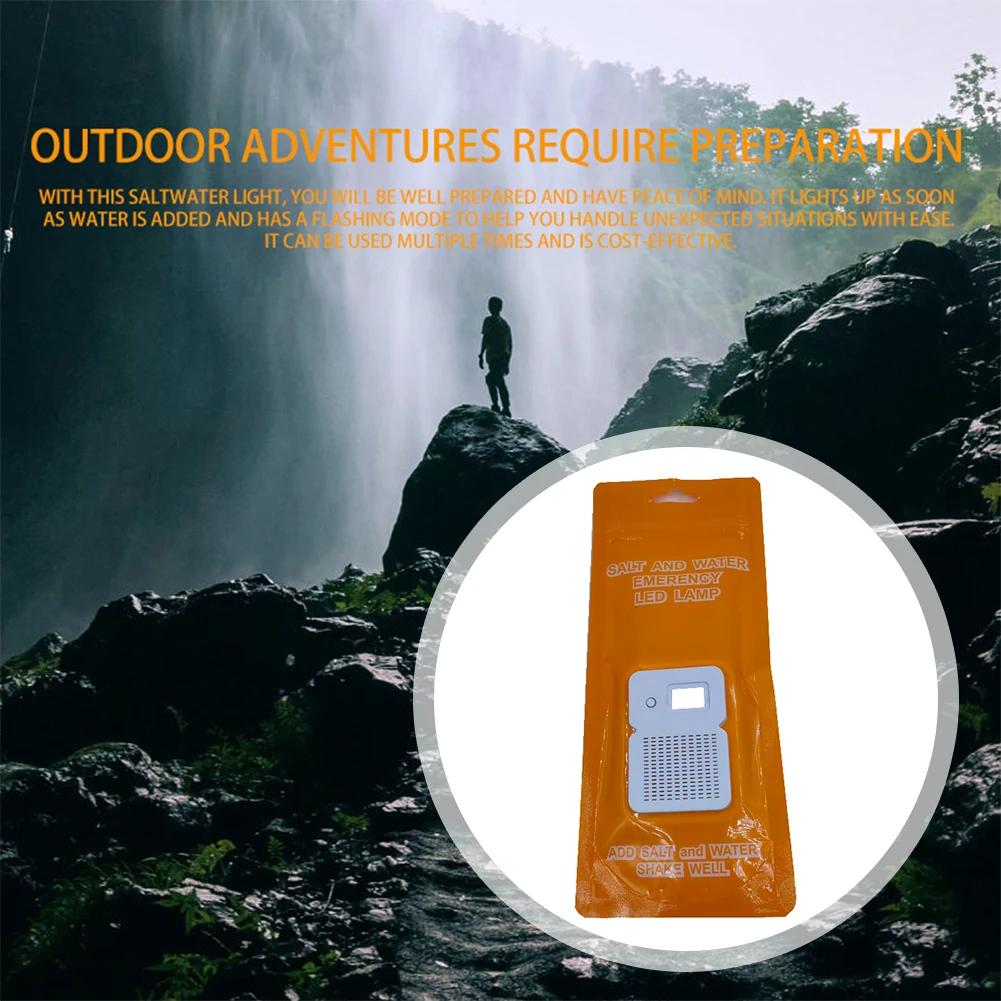 50LM Portable Camping Emergency Lamp Outdoor Reusable LED Hiking Lamp Travel Supplies for Night Fishing Waterproof Lighting