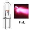 10Pcs  T5 Led Super Bright Cob Lights Wedge Dashboard Gauge Car Warning Indicator Instrument Cluster Lamp