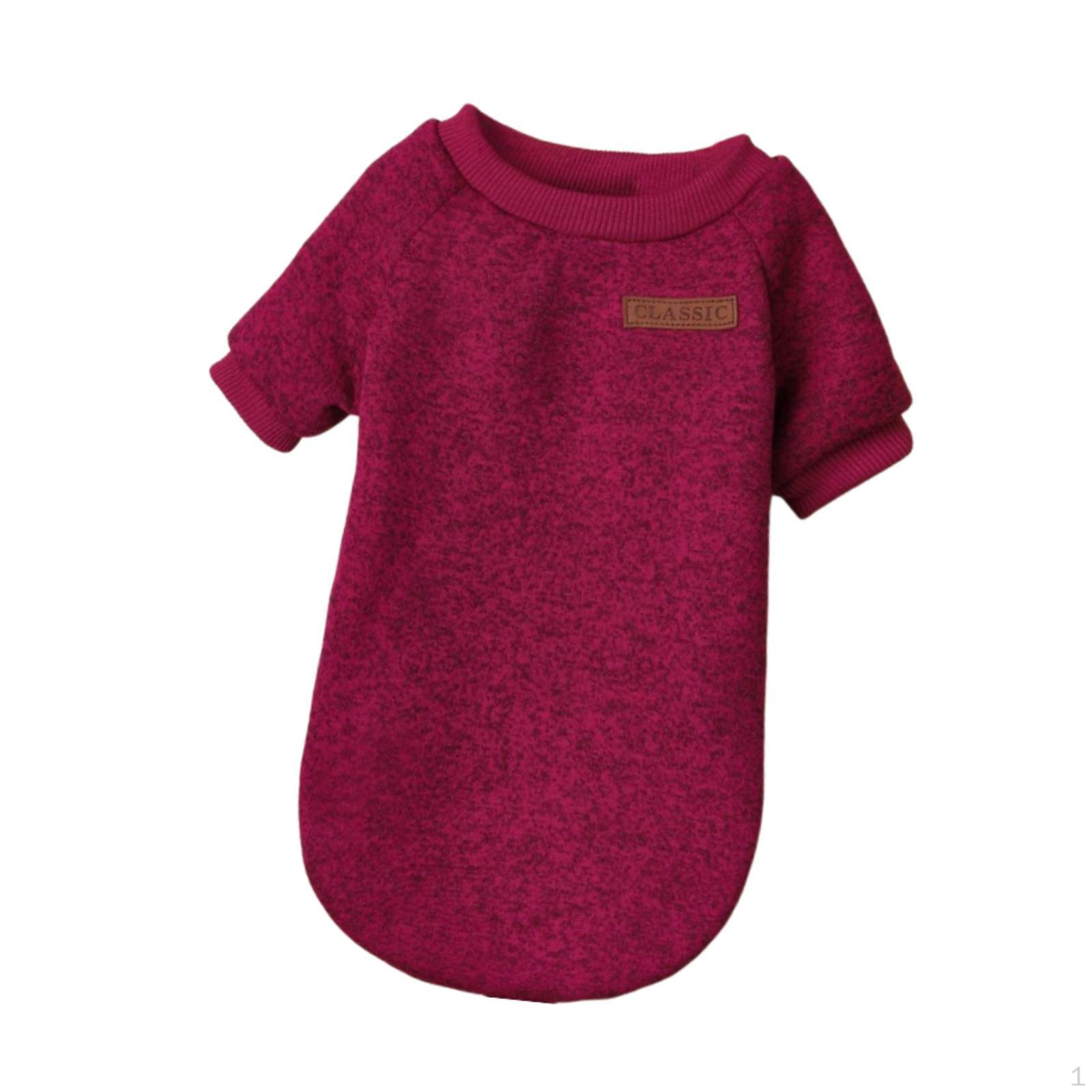 

Dog Sweater for Small Dogs Pet Costume Cute Warm Soft Apparel Puppy Outfit Clothes