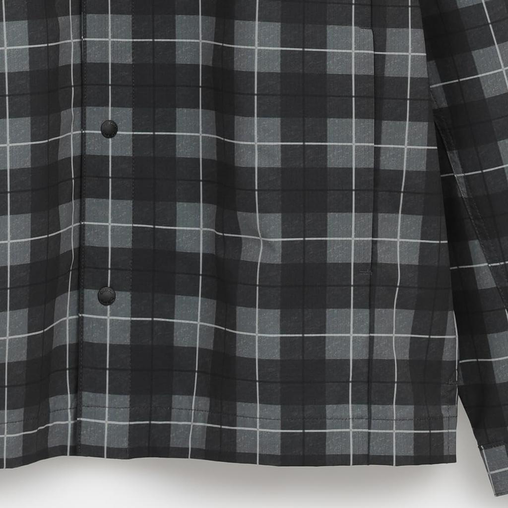 Callaway Stretch Dot Air Check Pattern Shirt C25215102 Men's 8-Way Blouson, Black,