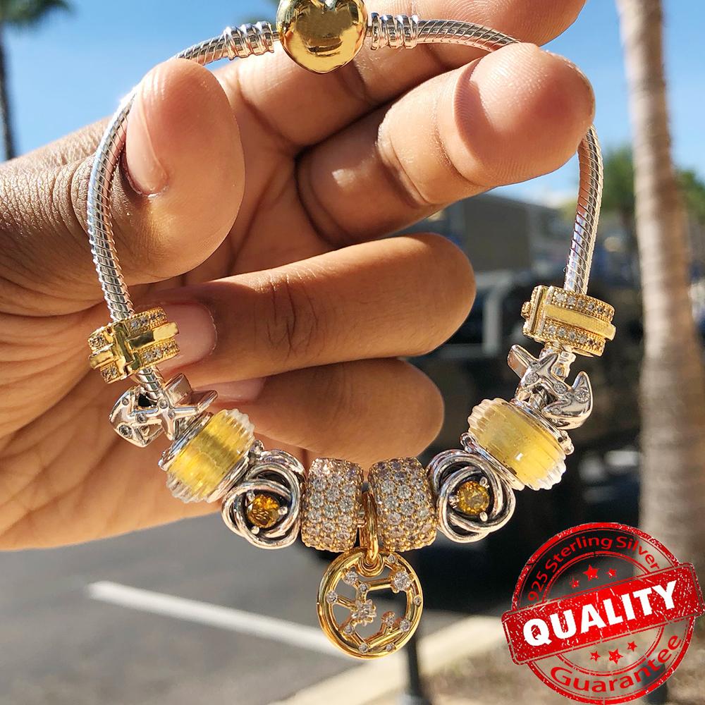 Margele Autentice din Cupru Sterling 925, Sticlă Colorată Murano, Charm Pene, Compatibil cu Brățară Moment, Cadouri Zircon Fin pentru Fete