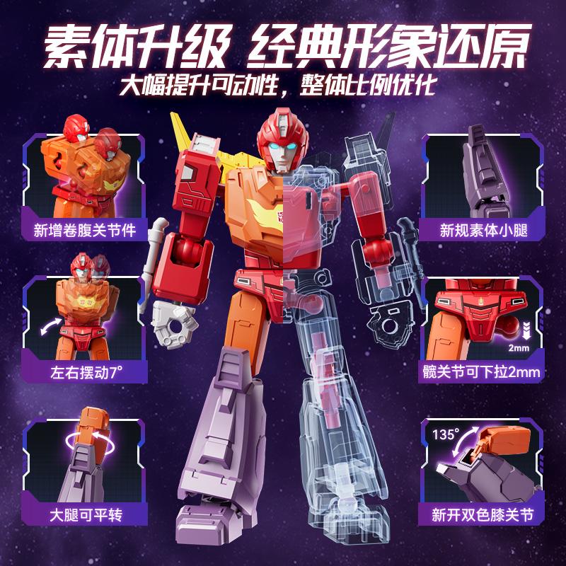 BLOKEES Original Transformers Optimus Prime Blitzwing Snaggletooth Unicron Shockwave Skywarp Sludge Metroplex Action Figure Toy