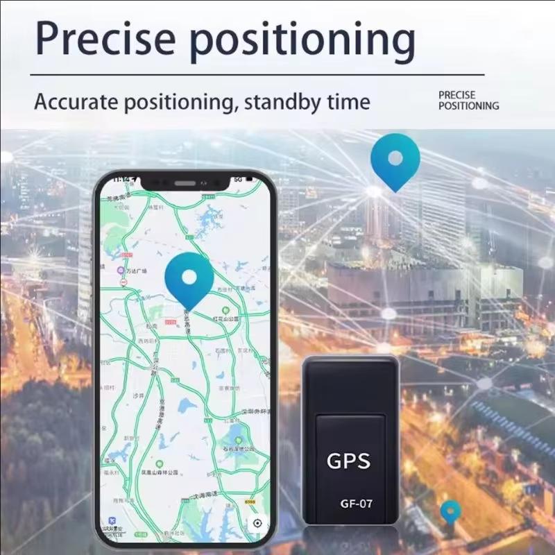 Gf07 Mini Gps Tracker Real Time Location Tracking Magnetic Design For Car Luggage Pets Kids Anti Lost Monitoring