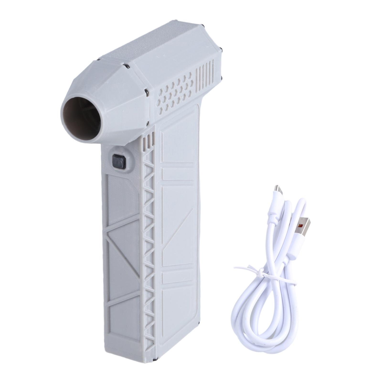 

Воздуходувка Jet Dry Blower 130000 об/мин Воздуходувка Jet Fan Беспроводной воздуходувка Jet Fan Воздуходувка Jet Dry Blower для автомобиля Кемпинг серый