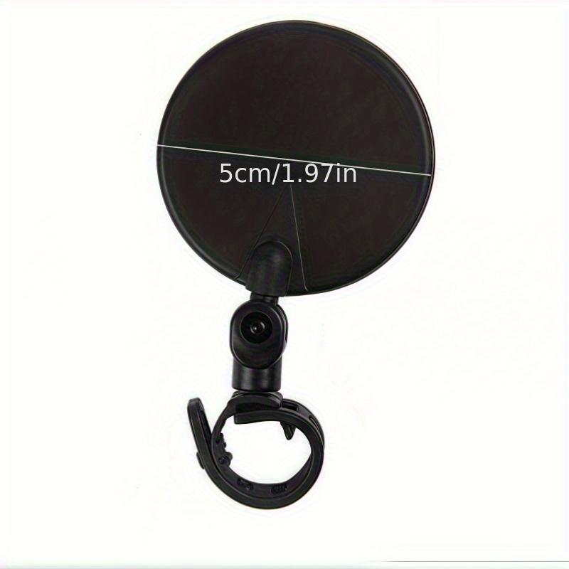 Adjustable 360° Wide-Angle Bicycle Mirror Ergonomic Handlebar Mount, Durable Acrylic Convex Lens for Mountain & Road Bikes, Bike Mirror