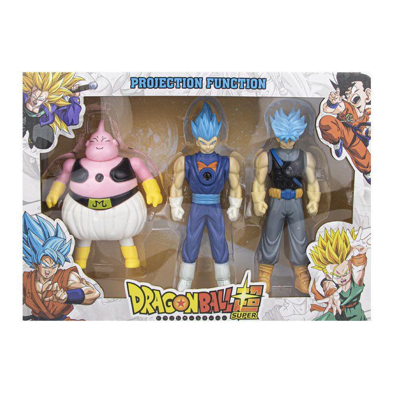 Dragon Ball Z Lichtprojektionsfigur Modell Blauer Goku Vegeta Kindergeschenk**