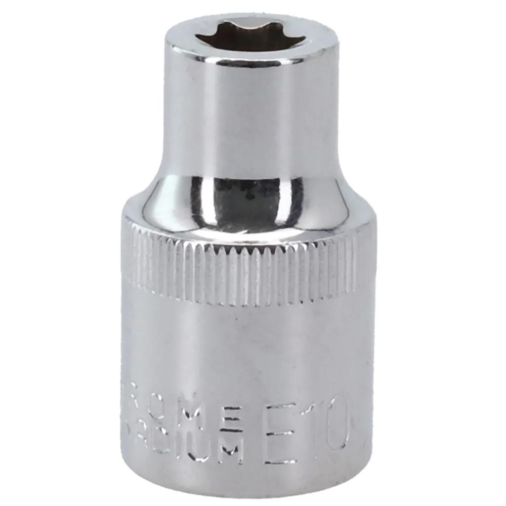 Hand Tool E Type Sockets 1/2 Square Tool Female Torx Socket For Ratchet End Wrench Head E10/E12/E14/E16/E18/E20/E22/E24