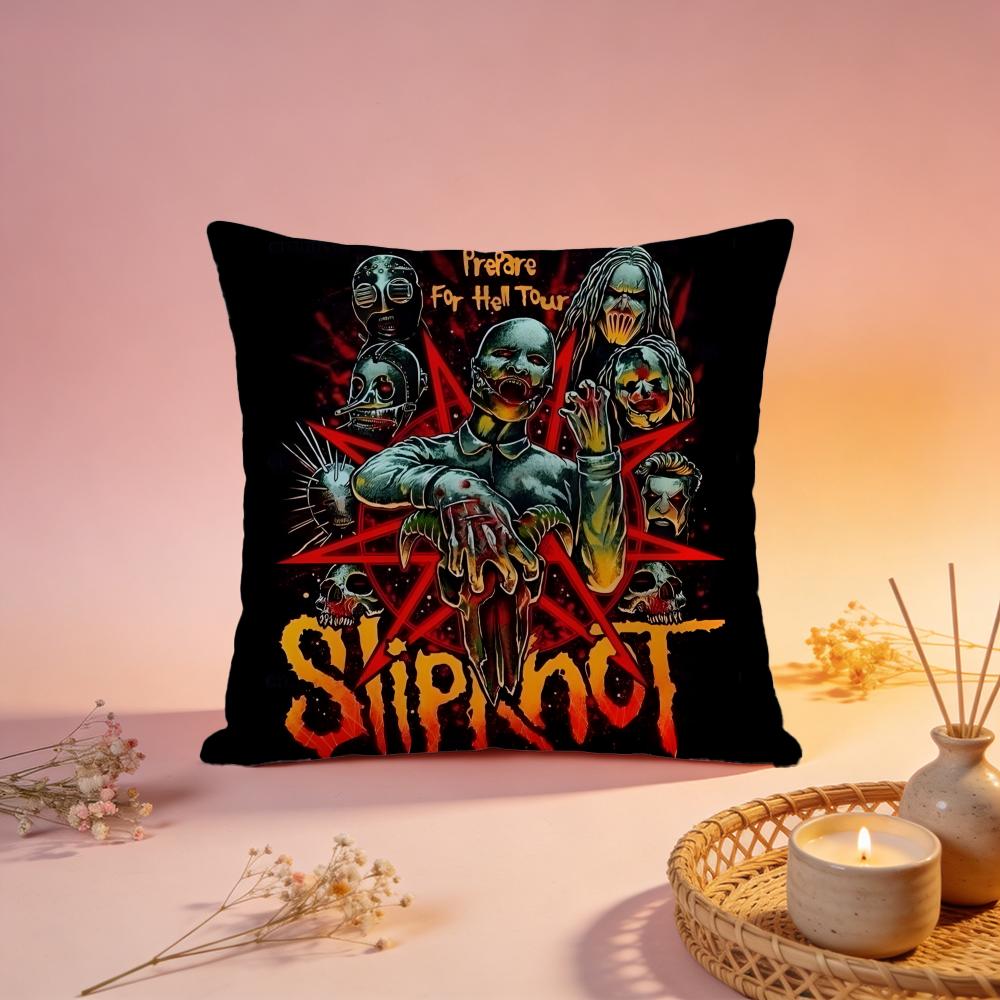 Fashion SSlipknotful Cushion Cover Comfortable Durable Pillow Cover MultiScene for Home Office Car Sofa