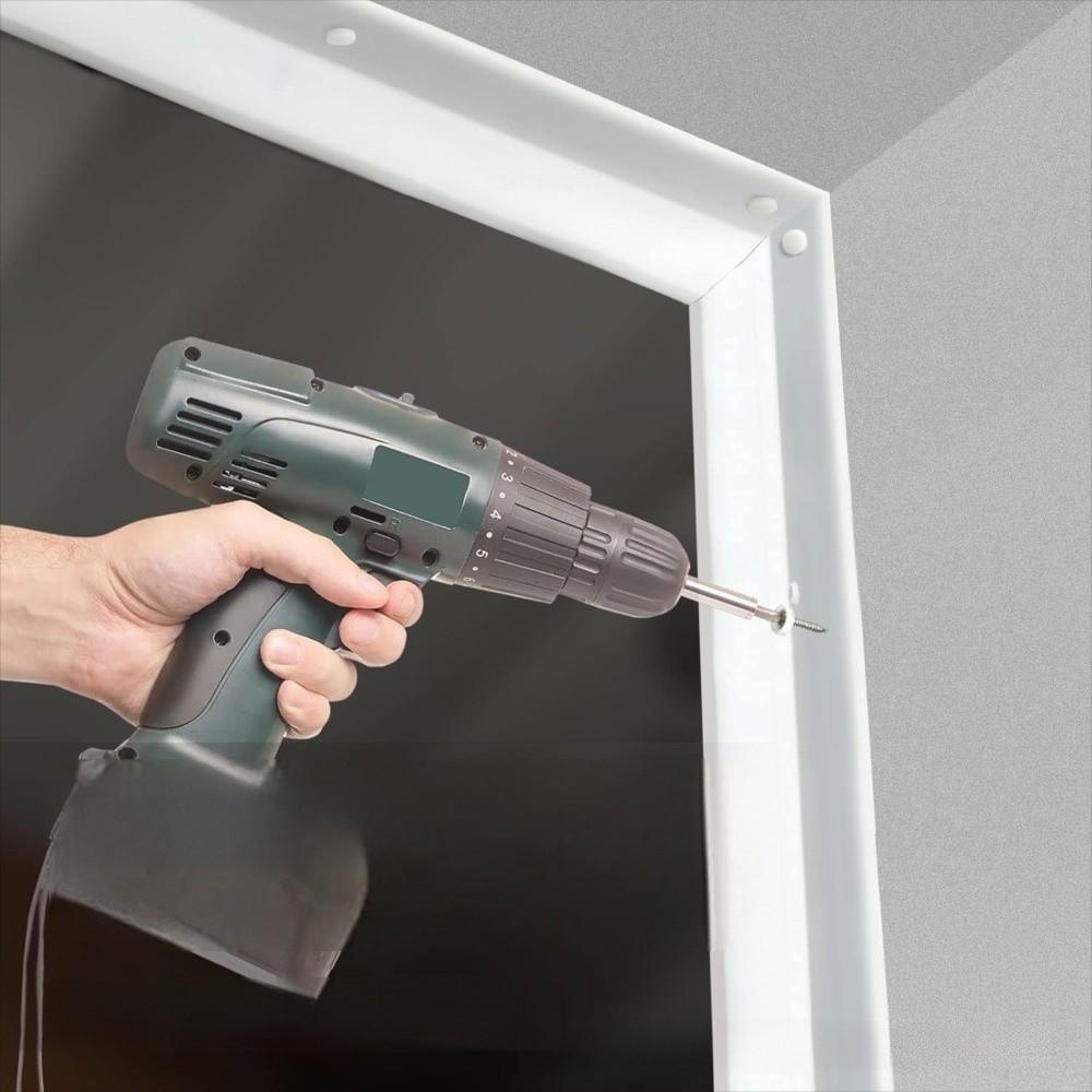 300cm Garage Door Sealing Strip TPE Easy Installation Weatherproof Blocker Sealer Flexible Door Frame Rubber Strip Window