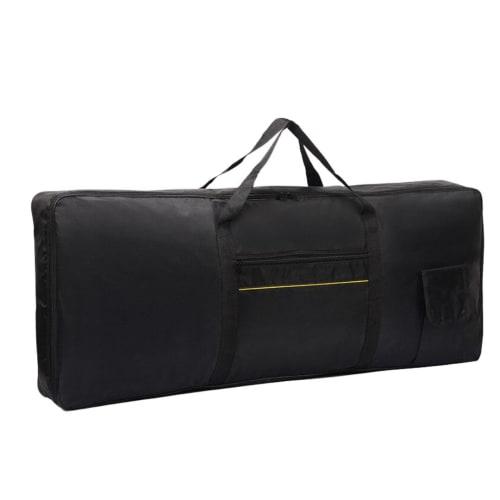 EINEY Keyboard Case for 61 Keys, Electronic Organ Bag, Protective Case for Electronic Organ Keyboard, Soft Case for Electronic Piano, Shoulder Bag, Ha