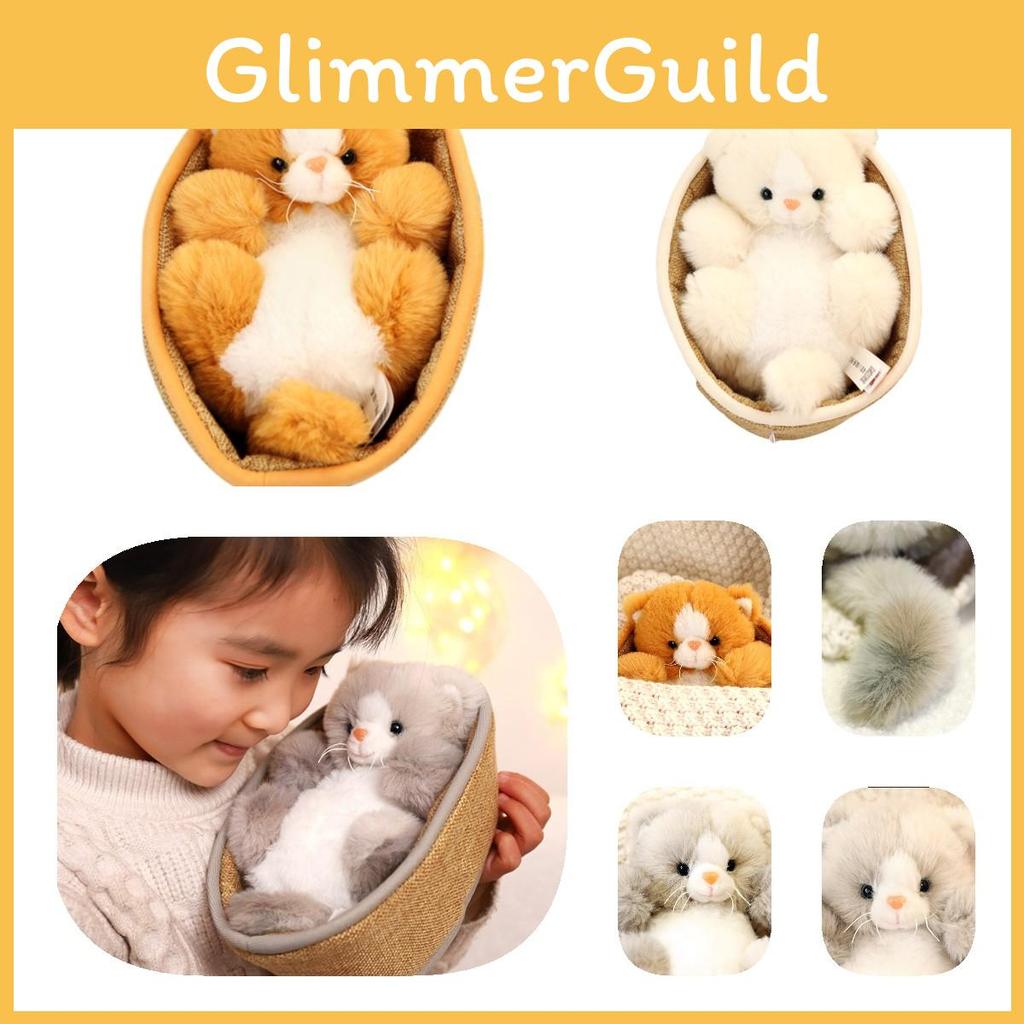 Cute Plush Cat Toy Wholesale Feline Dolls Ideal Birthday Gift
