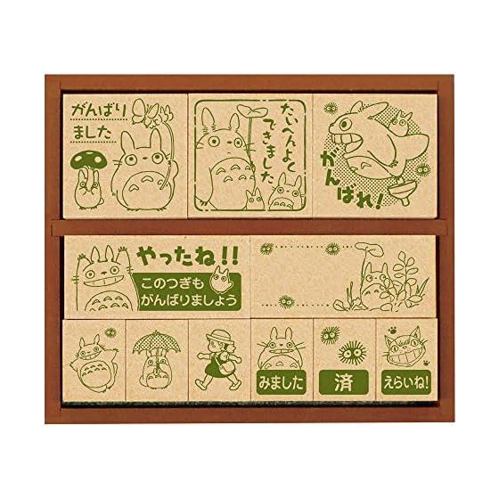 Beverly Ghibli Мой сосед Тоторо Штамп Штамп Деревянный Поощрительный Штамп 2 SG-128