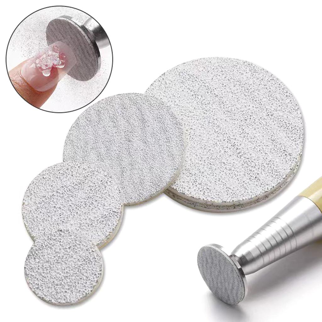 50Pieces Feet Grinder Sandpaper Sanding Disc Pedicure Tool Sanding Discs Sandpaper for Hard Dead Skin Cracked Heel