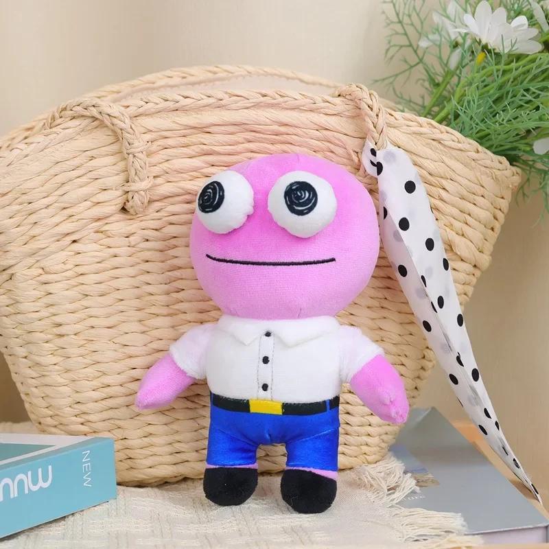 Nowa Uśmiechnięta Przyjaciele Pluszowa Zabawka Pan Żaba Miękka Wypchana Zabawka Kawaii Dekoracja Domu Lalka Uśmiechnięci Przyjaciele Prezenty Zabawka dla Dzieci