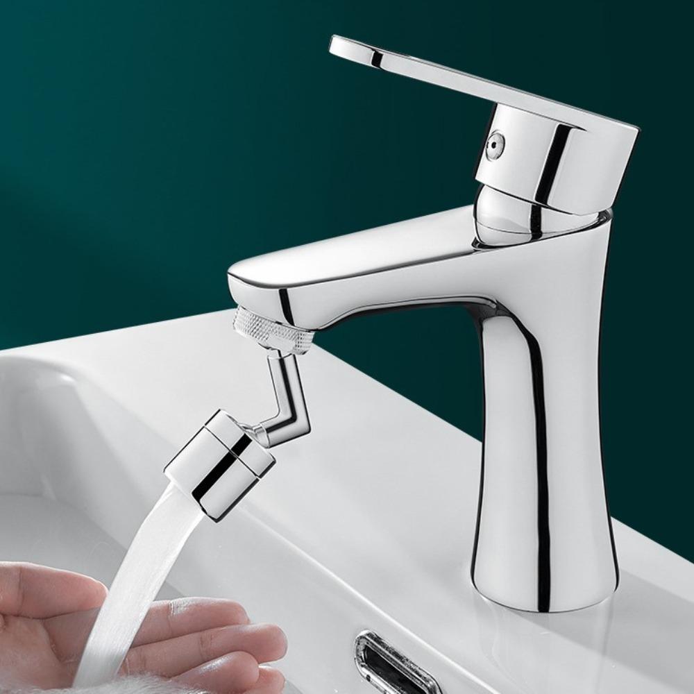 

7-образный удлиненный поворотный пускатель с поворотом на 720°, прочный смеситель для раковины, распылитель для душа