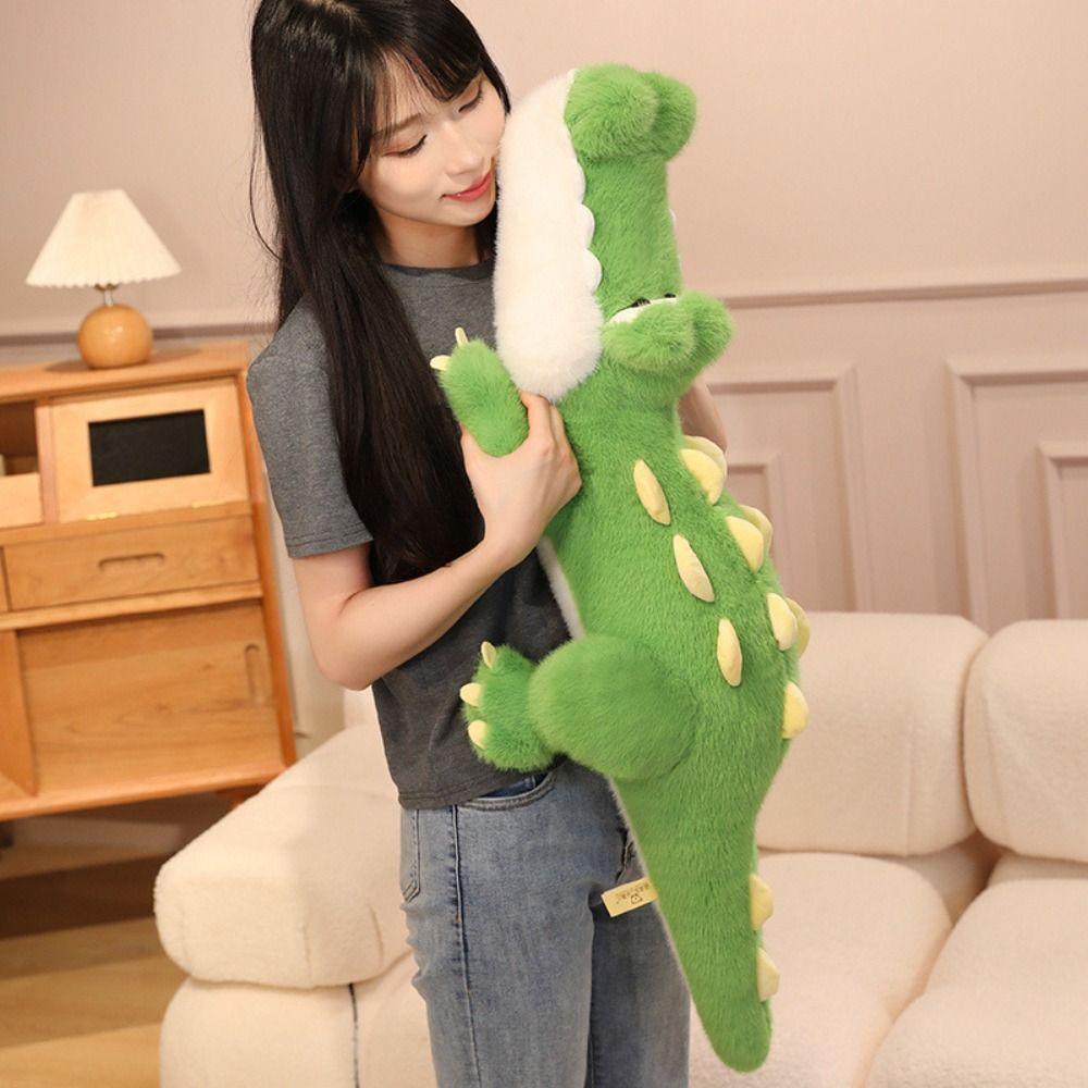 Hugging Pillows Crocodile Doll  Plush Toy Stuffed Animal Crocodile Throw Pillows  Children Friend