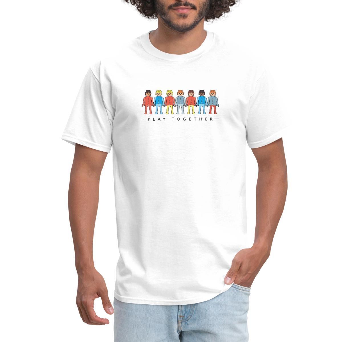 Playmobil Figures Play Together Men s T-Shirt XL