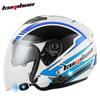 Cool Ride Bao Lightweight Bluetooth Motorcycle Helmet with Double Visor, 3C Certification, Long Battery Life, and Excellent Sound Quality