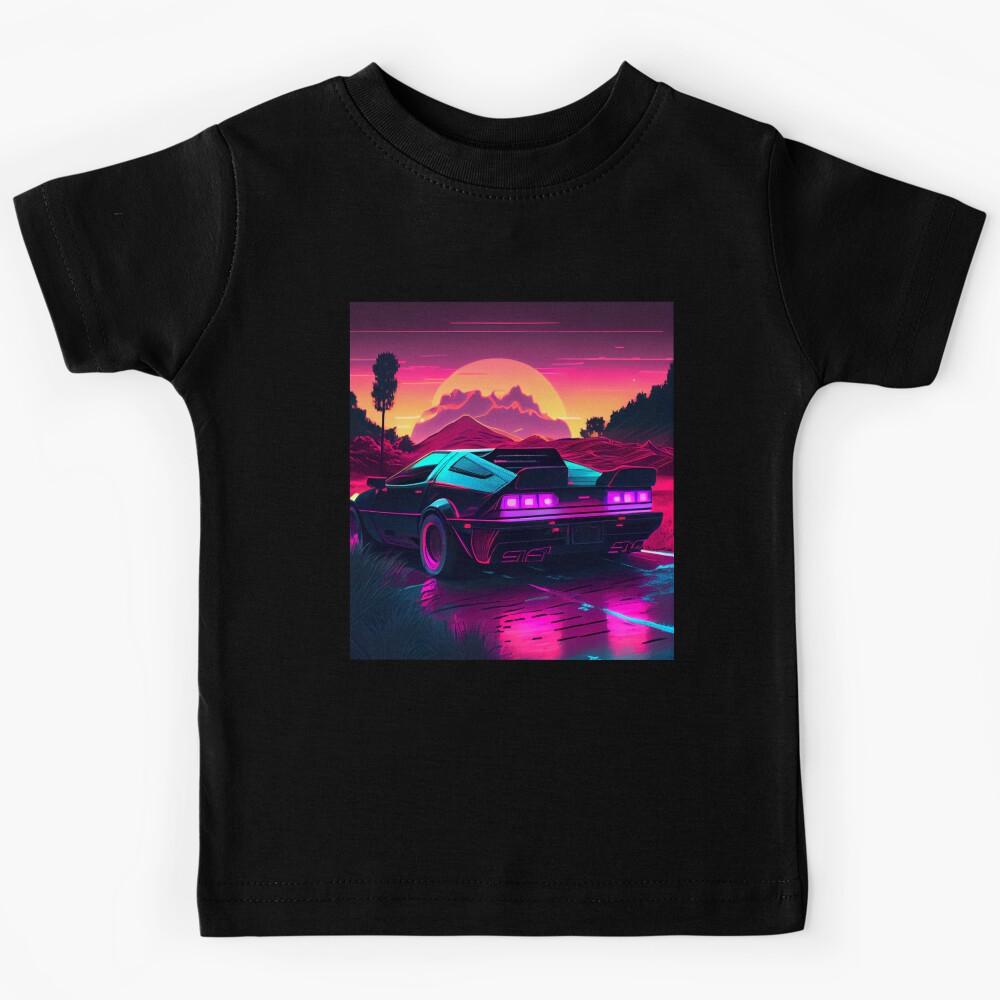 Synthwave in the Great Outdoors Kids T-Shirt 150